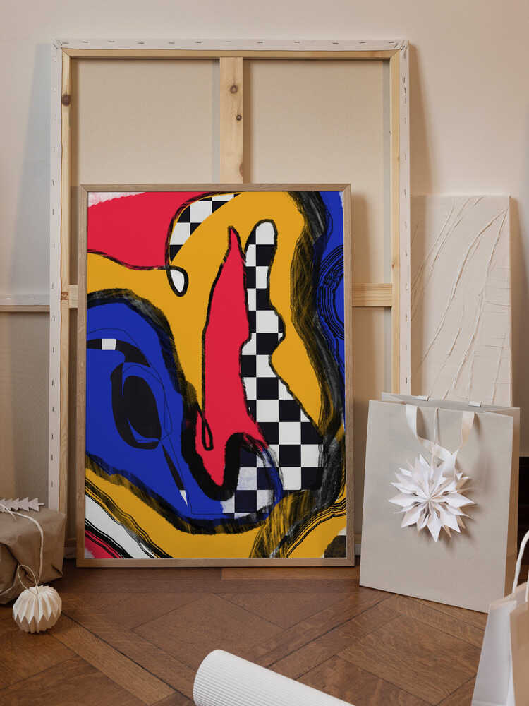 Leggings Bold Abstract