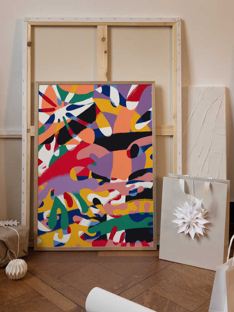 Expressionist Colorful Abstract