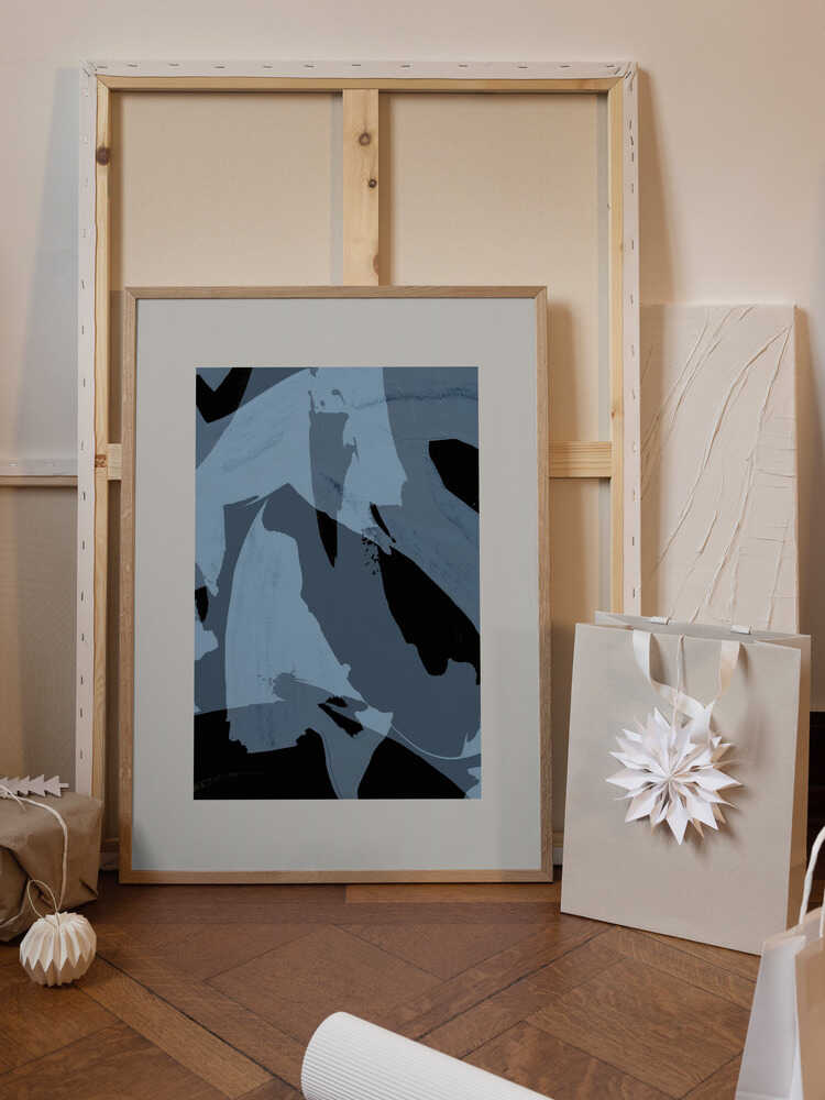 Abstract Brush Strokes 60Y