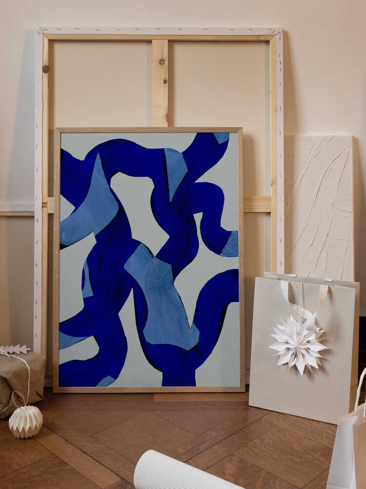 Abstract Brush Strokes 65X