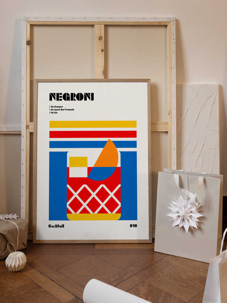 Negroni Bauhaus Cocktail