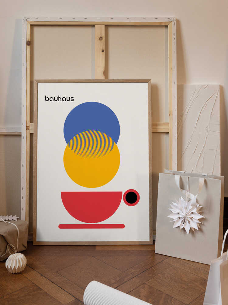 Bauhaus Coffee Abstract