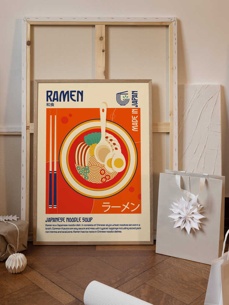 Ramen Japanese Food Print