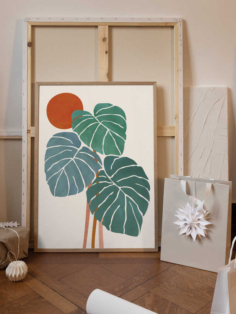 Monstera and Sunshine