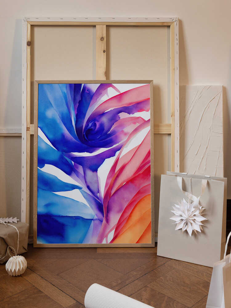 Nature Inspired Abstract Watercolor  (Day 57)