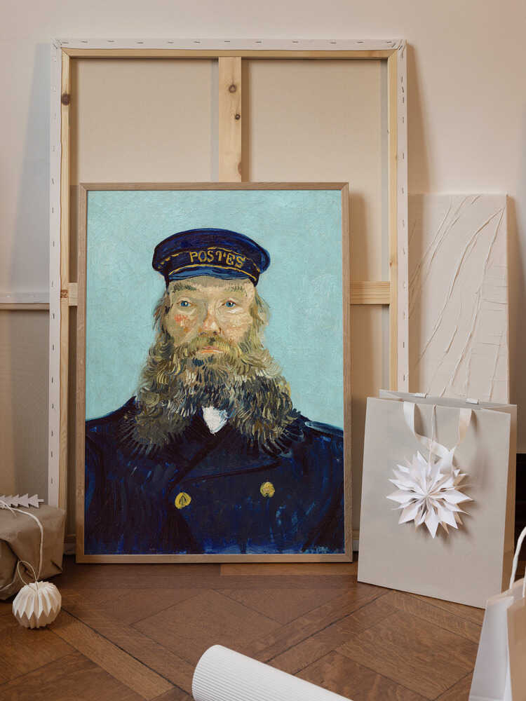 Vincent Van Gogh's Portrait of Postman Roulin (1888)