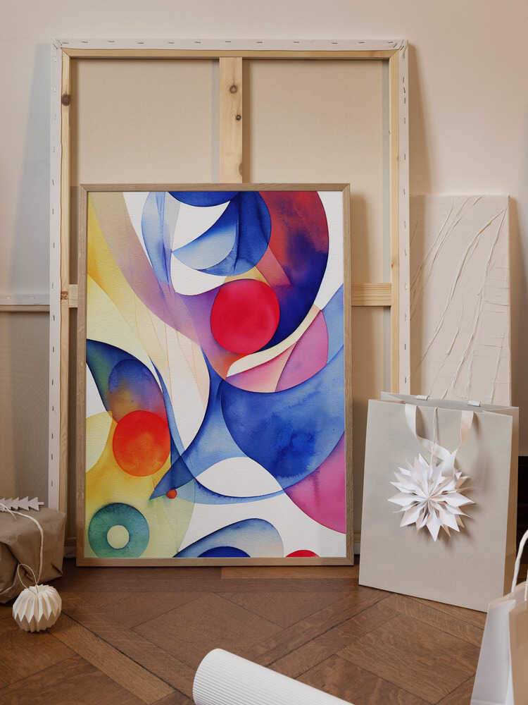 Nature Inspired Abstract Watercolor  (Day 70)