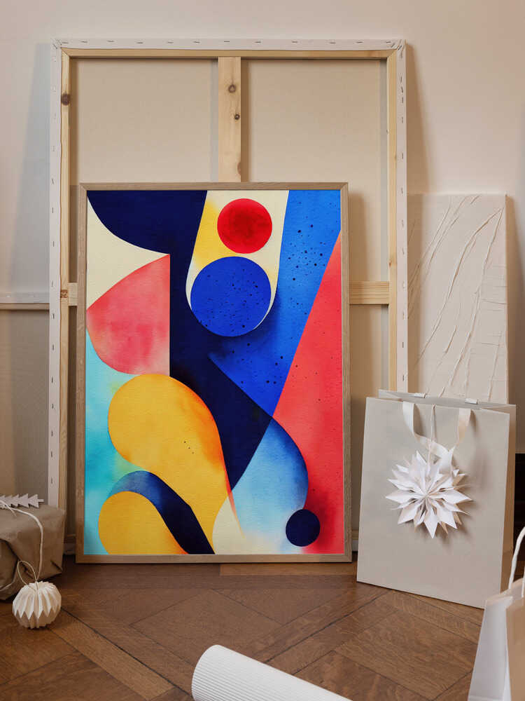 Nature Inspired Abstract Watercolor  (Day 93)