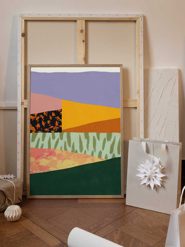 Geometric Patterns with Organic Forms