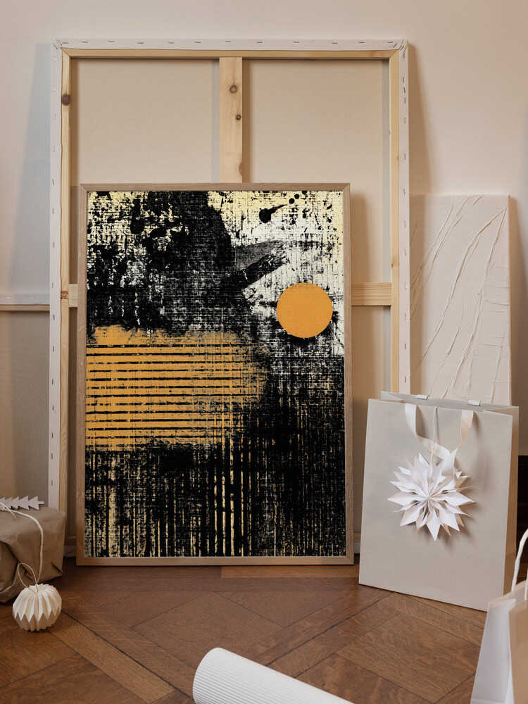 Brushstrokes With Textured Patterns