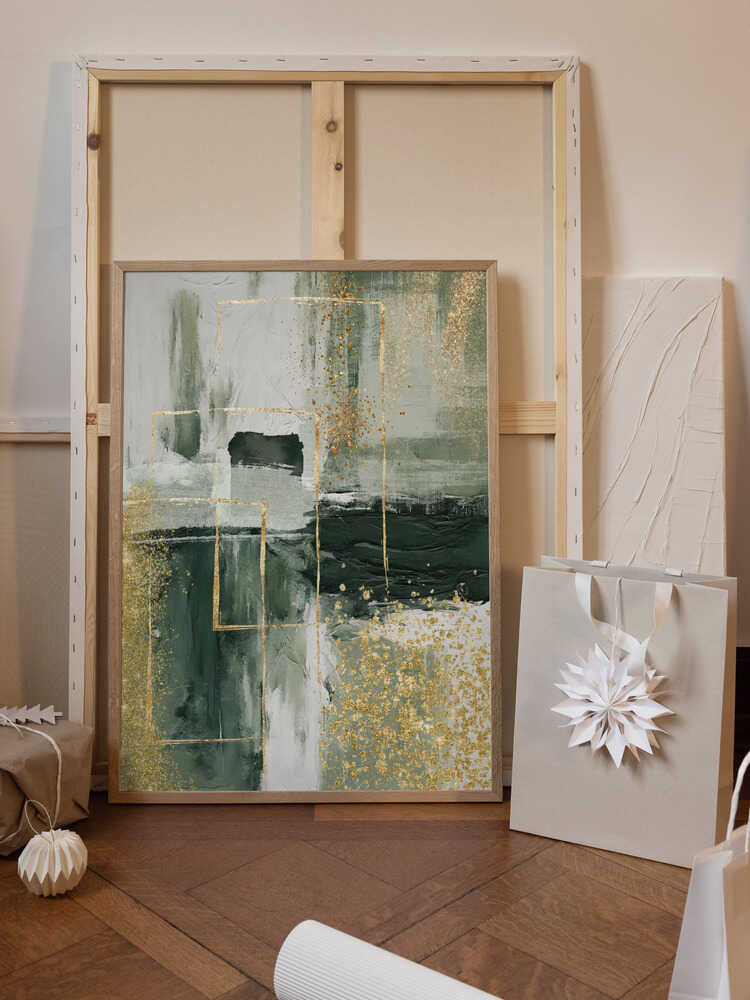 Green and Gold Moment 3