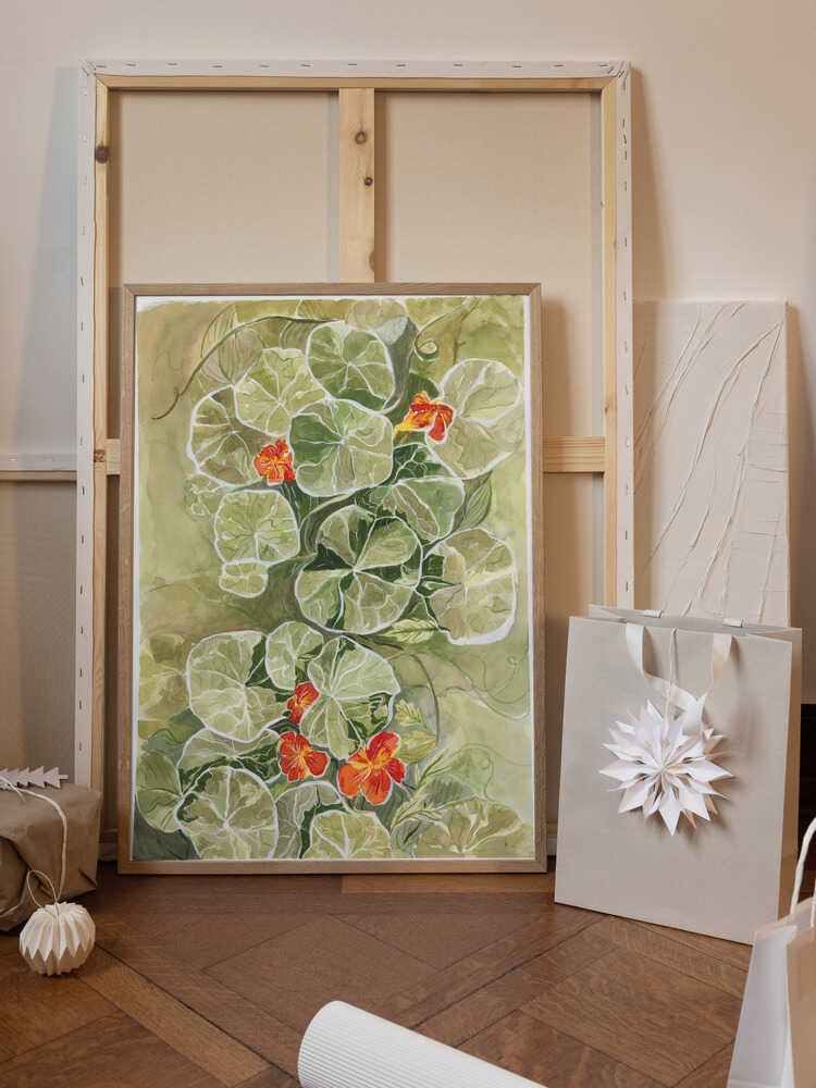 Nasturtium Tapestry