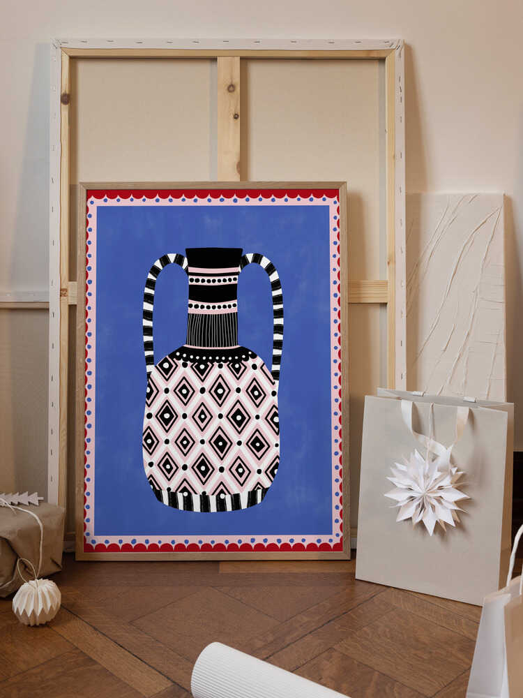 Geometric Patterns and Bold Colors