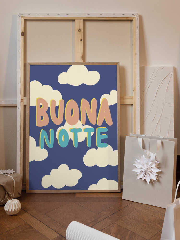 Poster Buona Notte Up