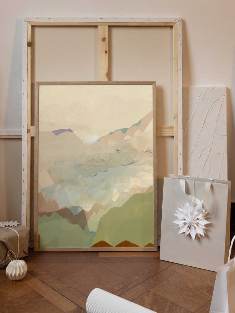 Peachy Mountain Range 3