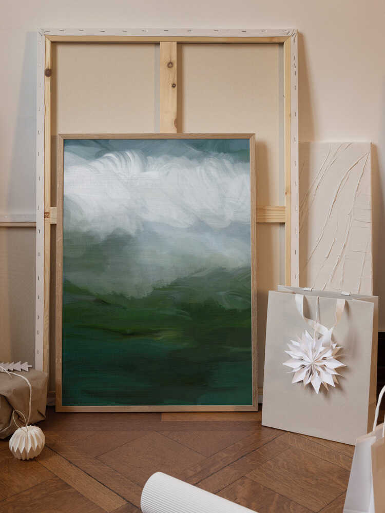 Rough Seas Oil Panel  3