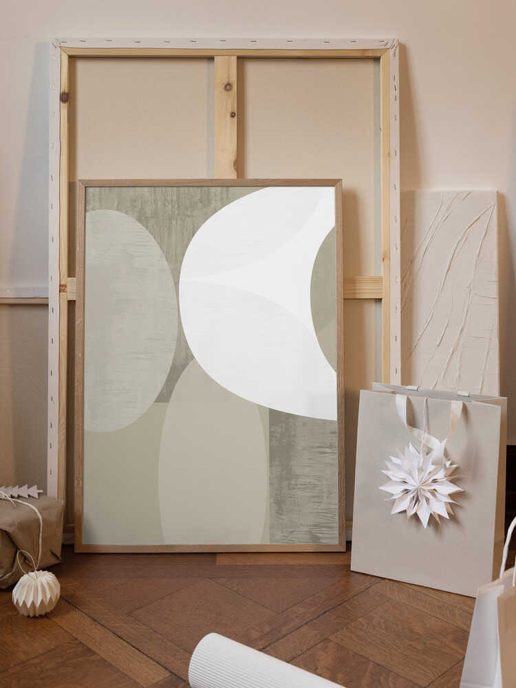 Black White Neutral Shapes 1