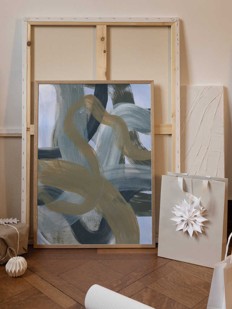 Abstract Brush Strokes 124