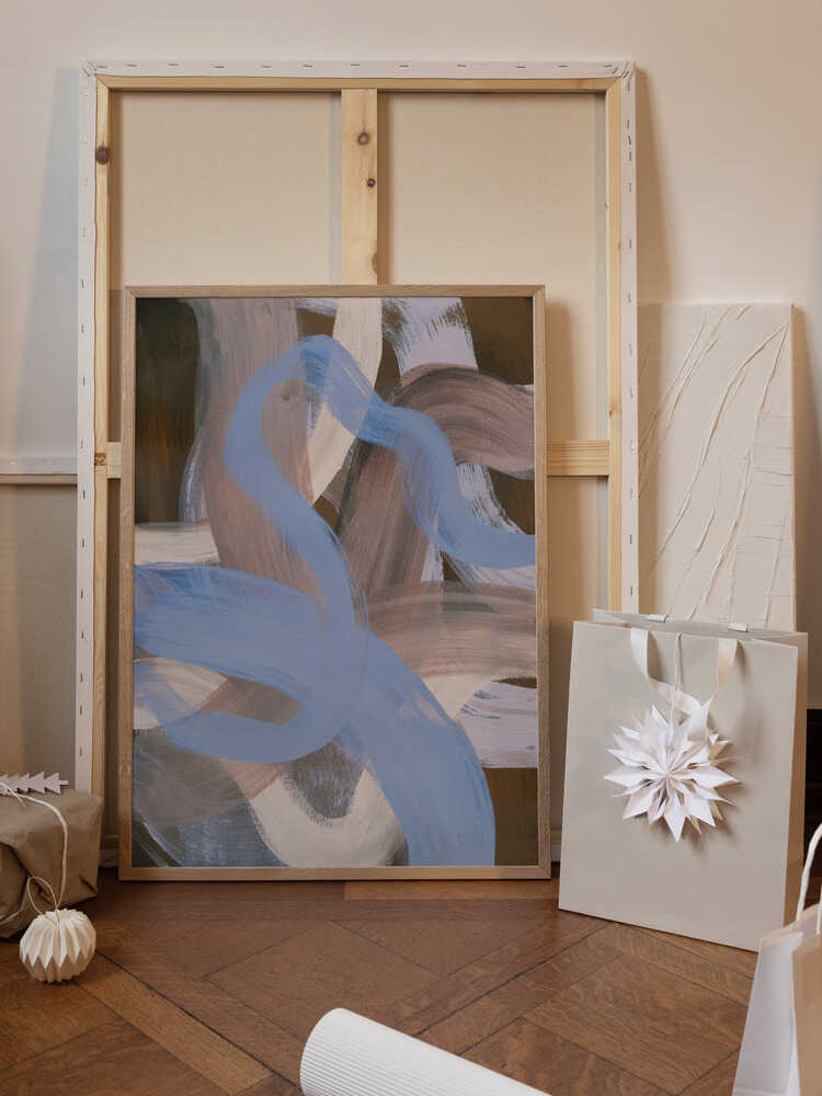 Abstract Brush Strokes 124X