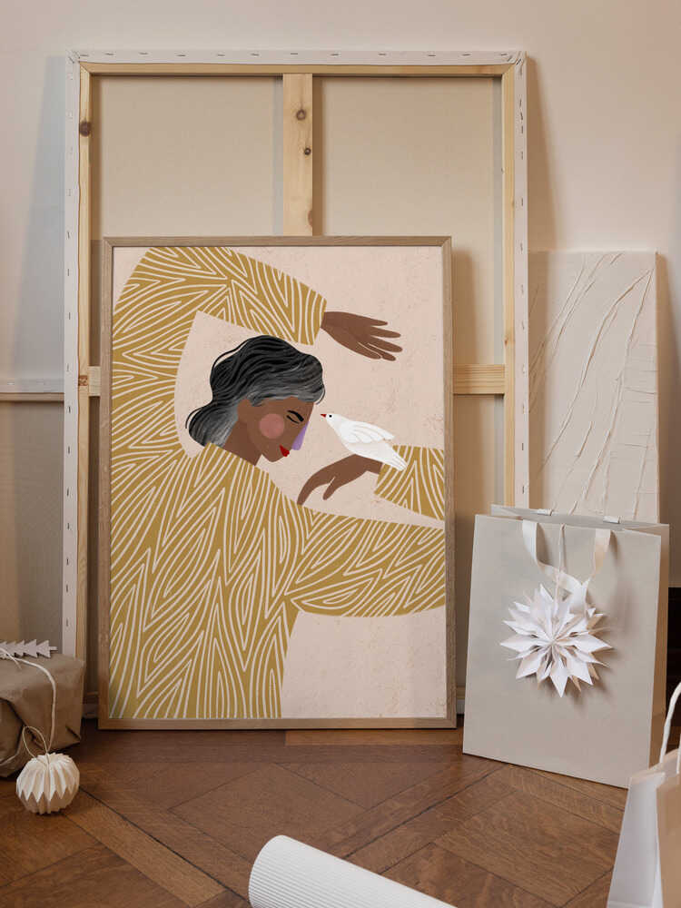 The Woman With a Bird