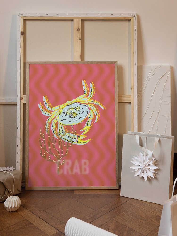 Sea life crab Neptune&#039;s joy