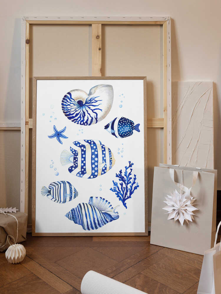 Inspired by the Tranquil Beauty of the Ocean