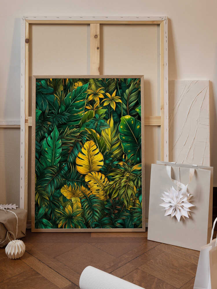 Nature Flowers and Leaves Watercolor Art (73)