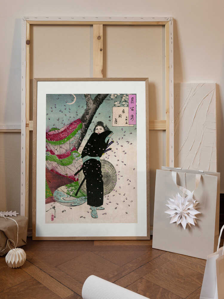 The Moon of Shinobugaoka (1904) By Yoshitoshi Tsukioka