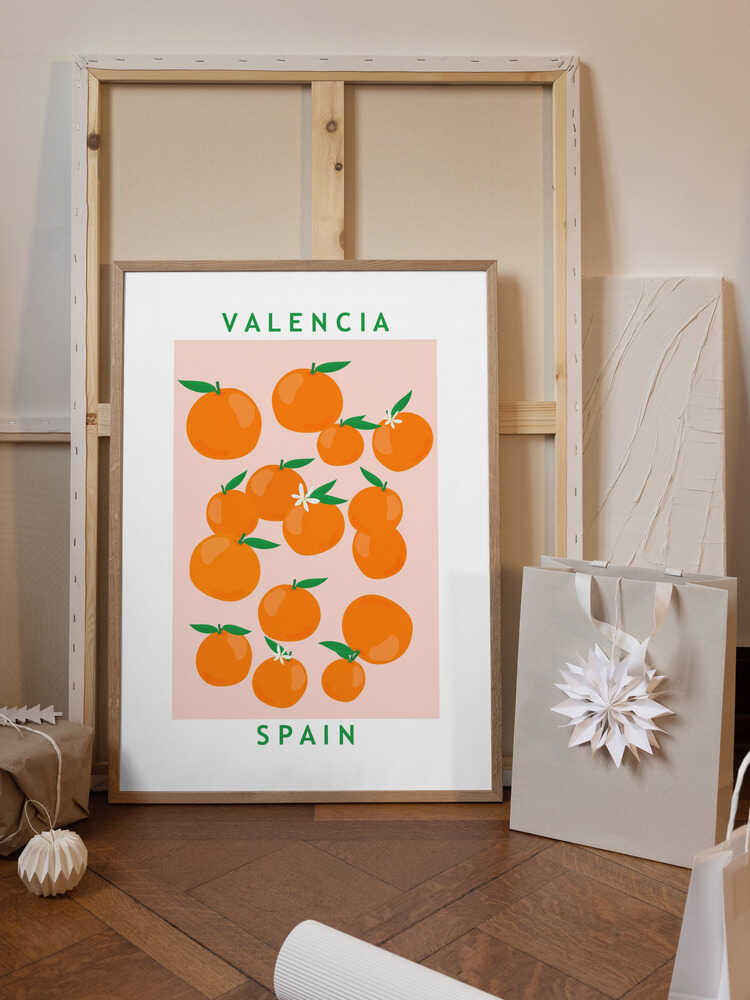 Flower Market Oranges