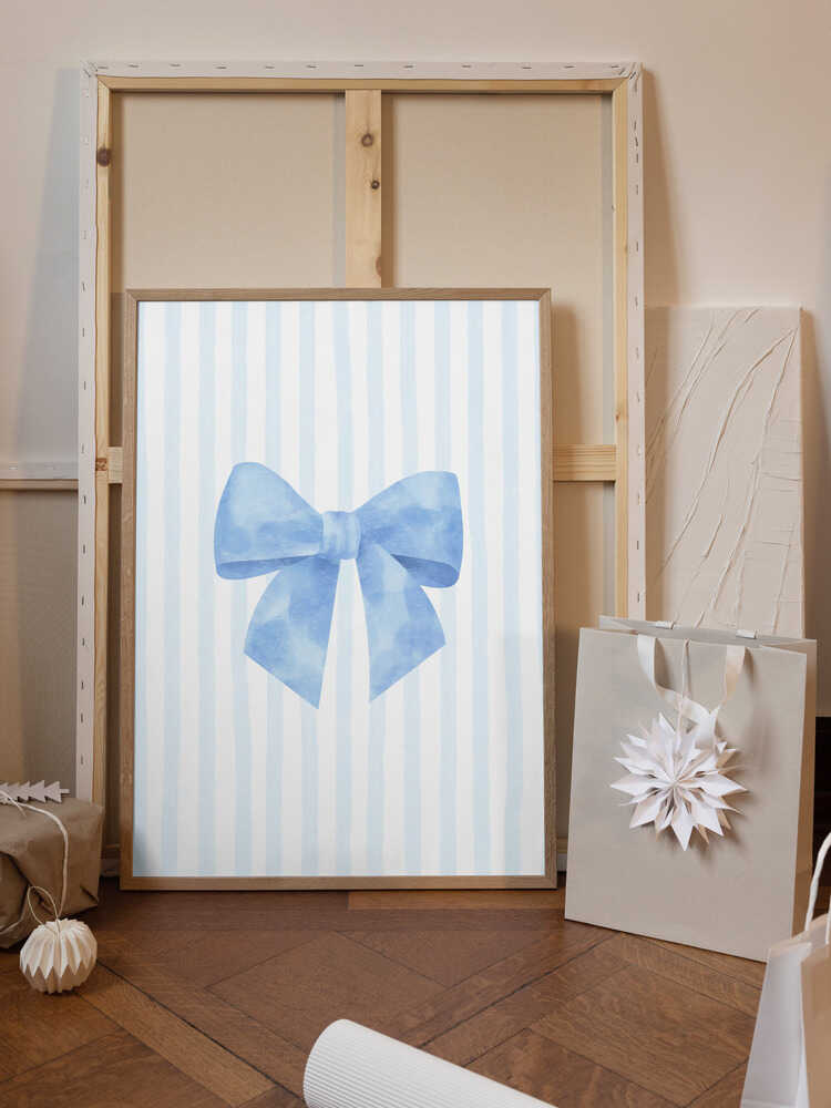 Blue Ribbon Elegance