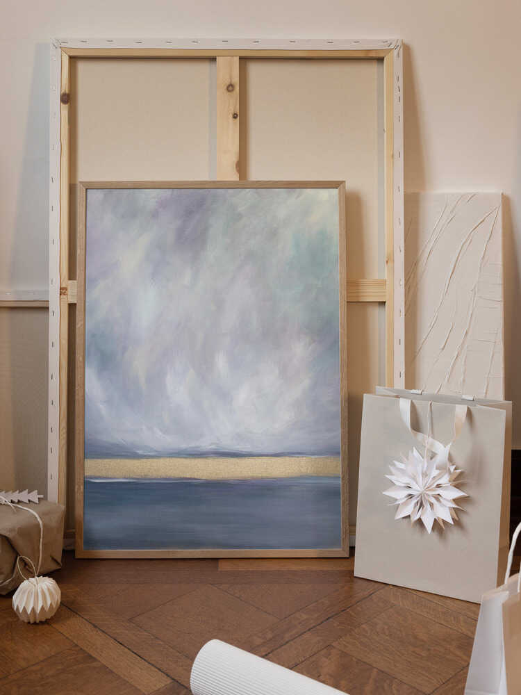 Peaceful Golden Horizon