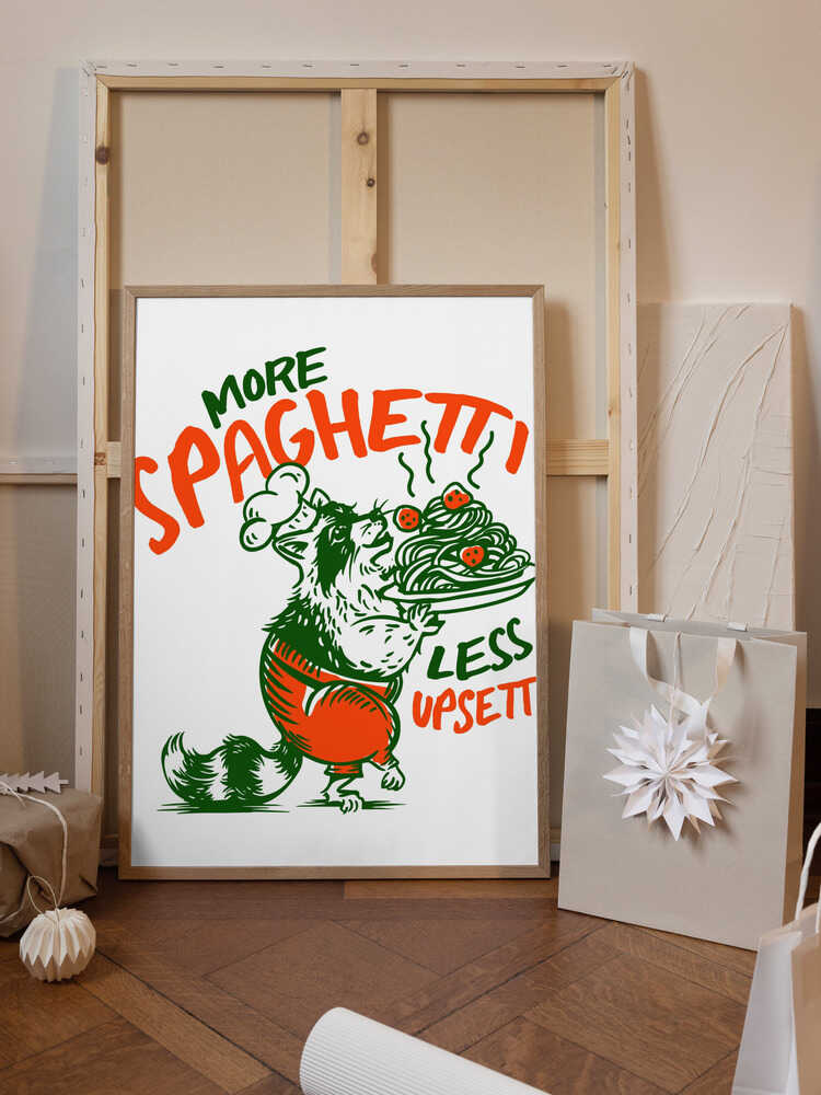 Illustration With Pasta