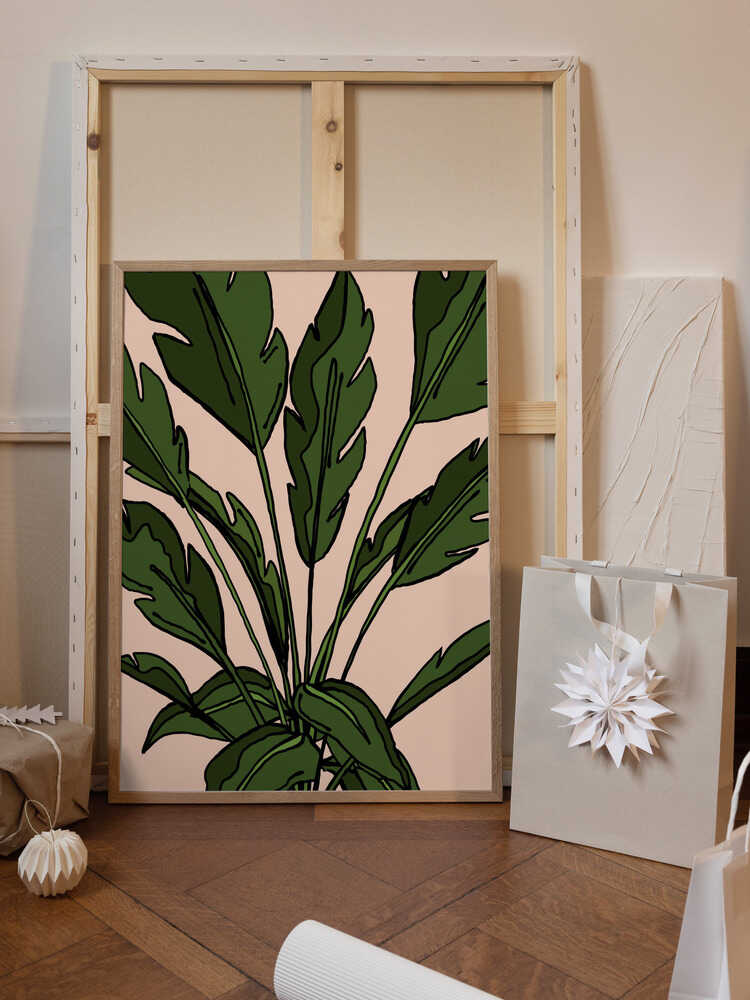 Tropical Leaves Art
