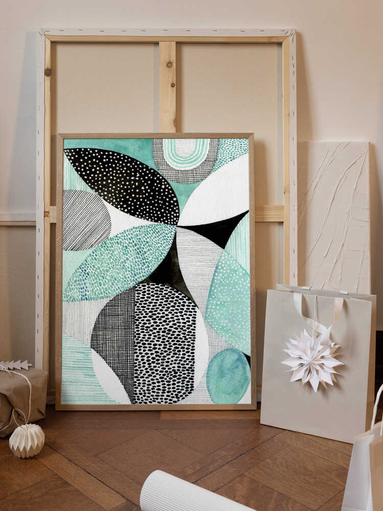 Geometric Shapes And Intricate Patterns