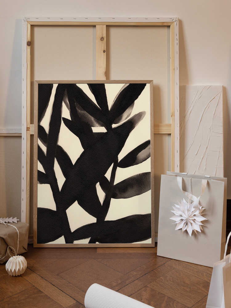 Branches in Black and Beige II