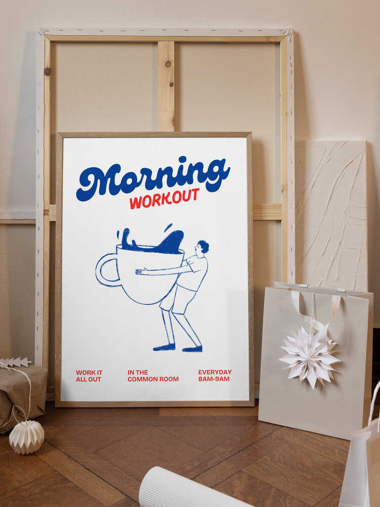 Morning workout - coffee love