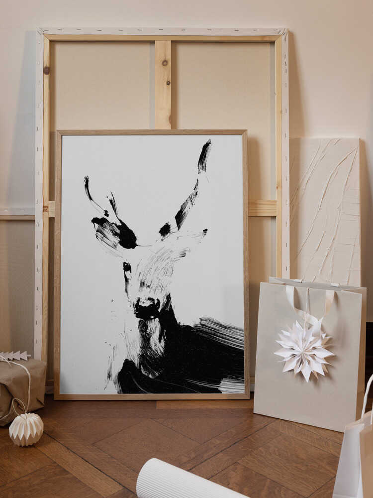 Abstract deer no 03