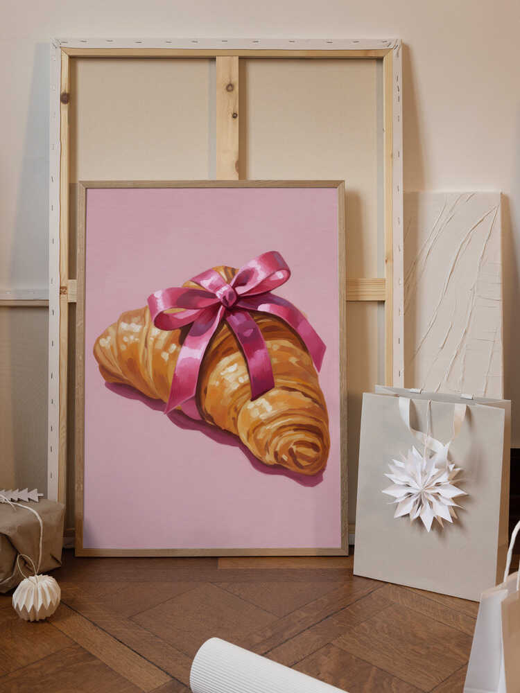 Croissant, Paris Morning, Café Charm