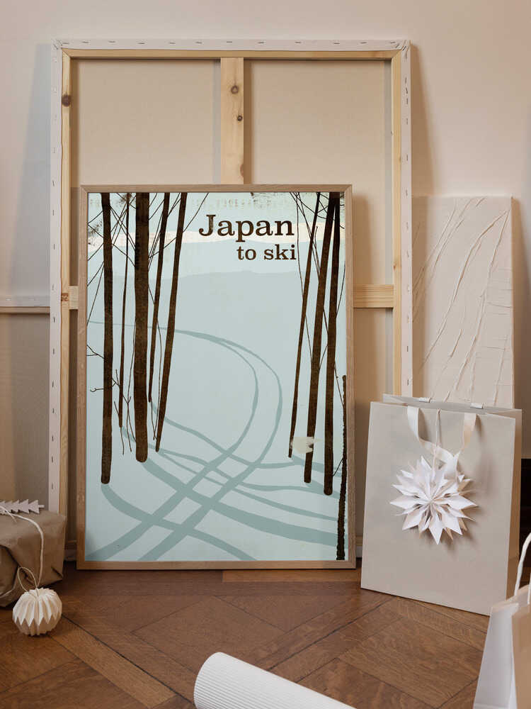 Japan Ski Poster
