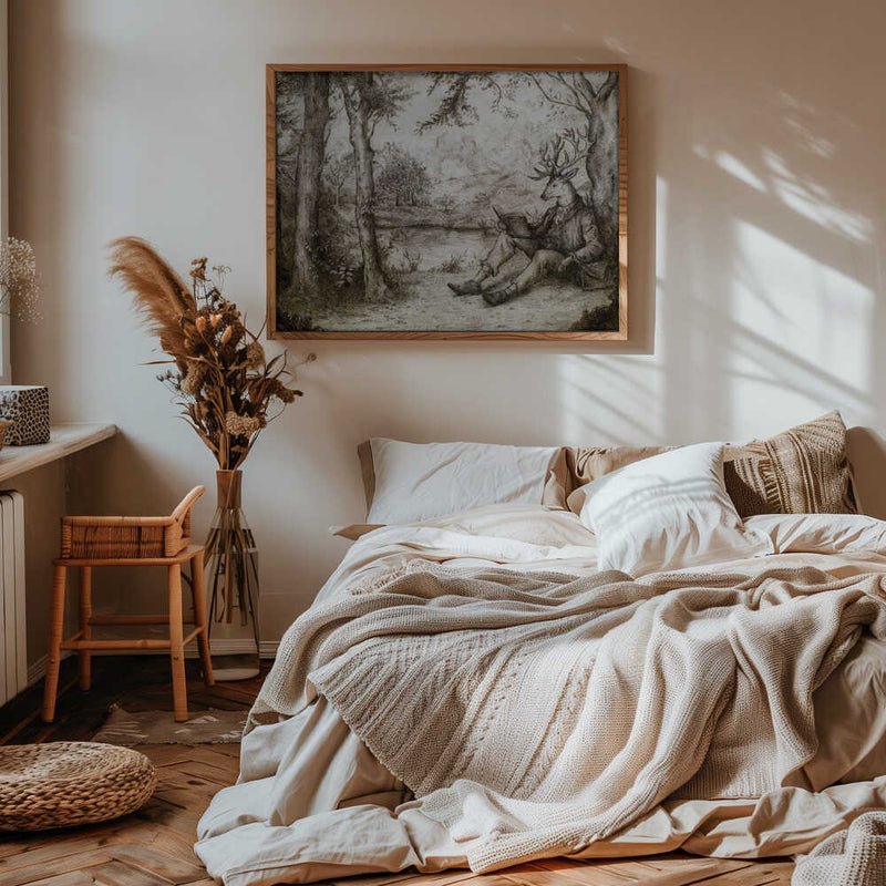 READING UNDER A TREE