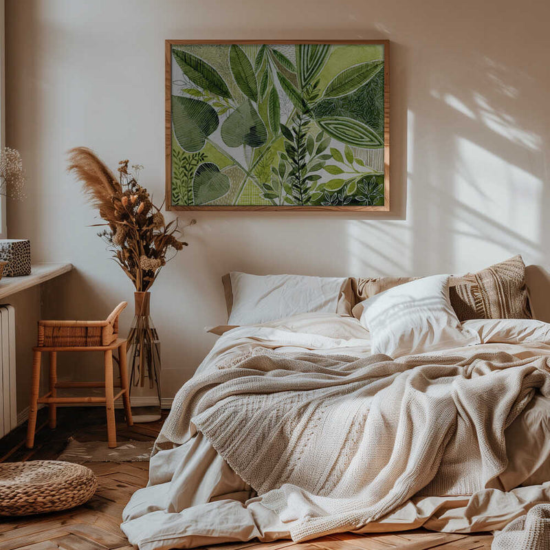 Layered Botanical Watercolour